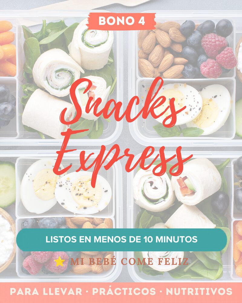 Bono 4: Snacks Express - 30 Ideas Rápidas