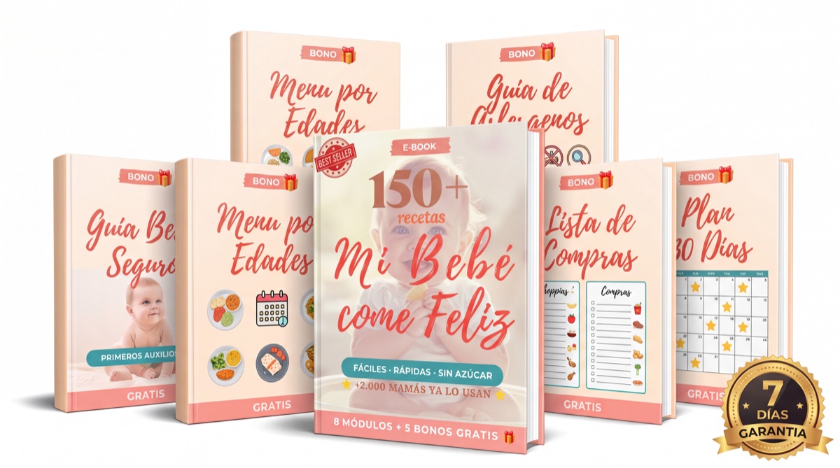 5 Bonos Gratis incluidos con Mi Bebé Come Feliz